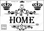 Schablone-Stencil A4 022-1500 Vintage Home